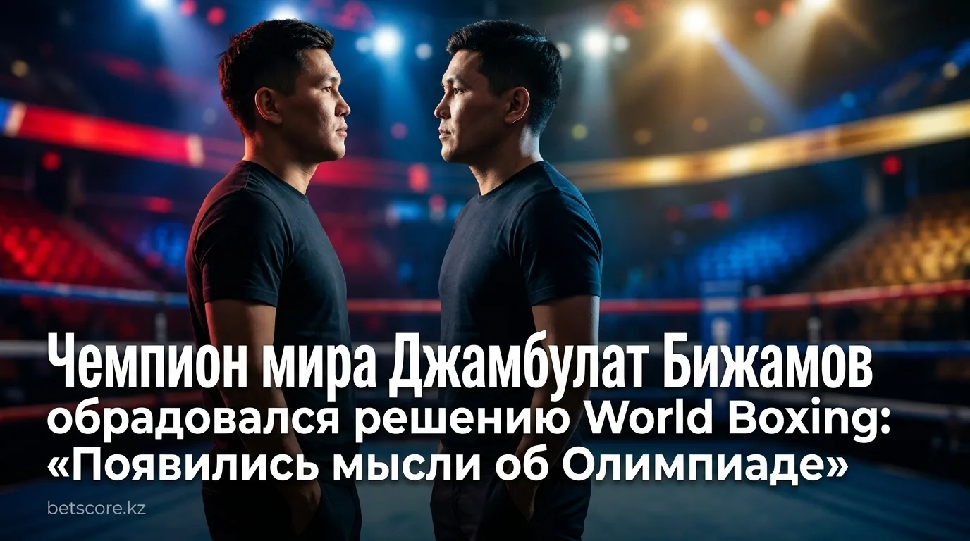 Чемпион мира Джамбулат Бижамов обрадовался решению World Boxing: «Появились мысли об Олимпиаде»