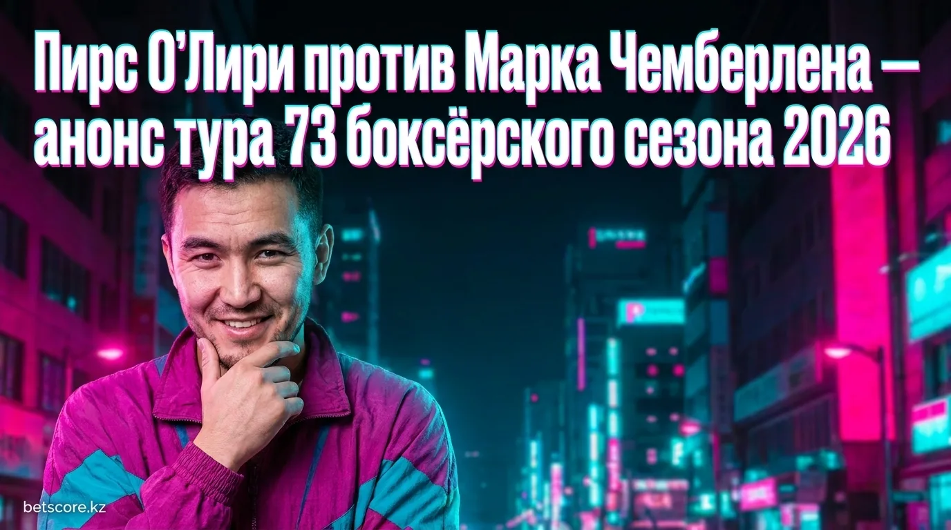 Пирс О'Лири против Марка Чемберлена — анонс тура 73 боксёрского сезона 2026